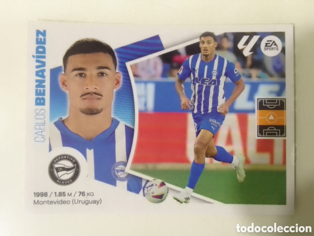 Figurine di Calcio: Colecciones Este 2024-25 n&deg; 12 Benav&iacute;dez &bull; Alav&eacute;s.