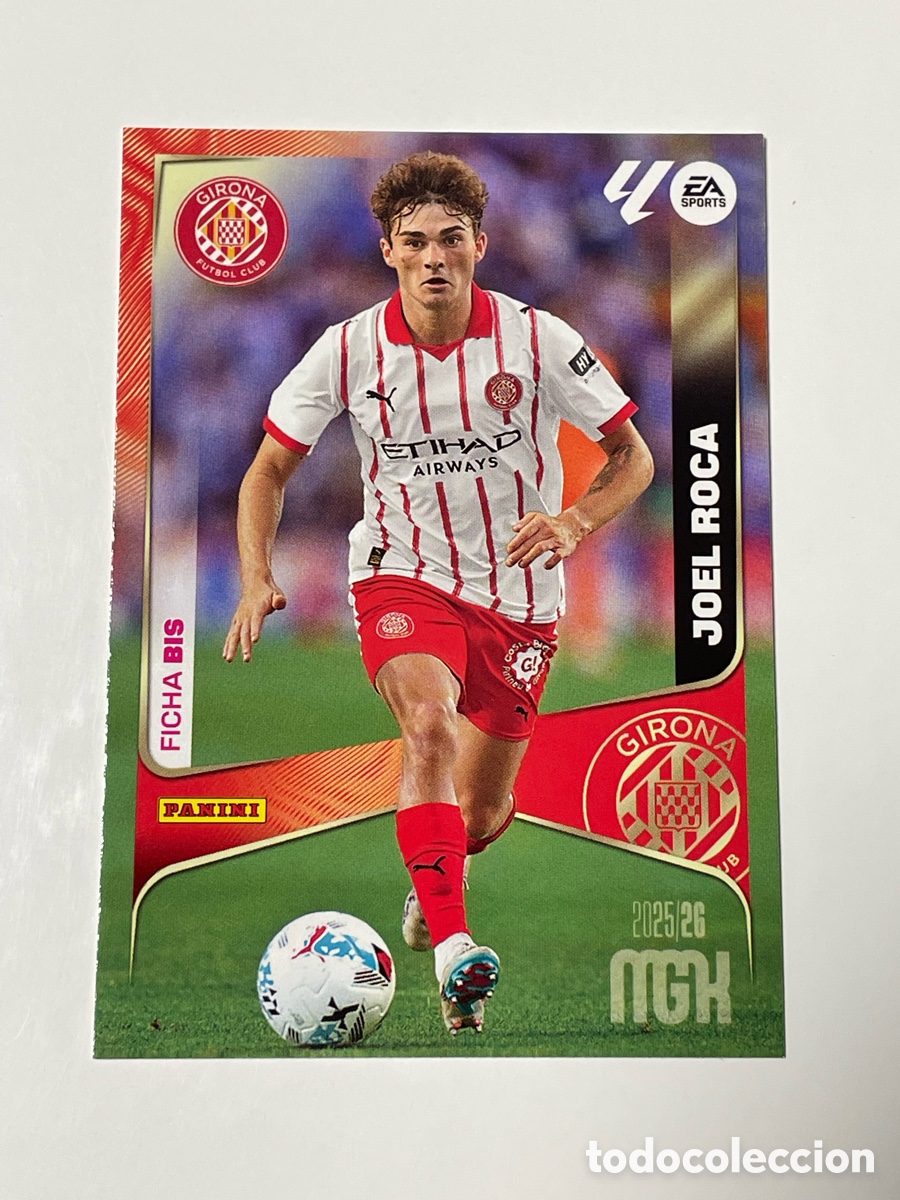 Cromos de F&uacute;tbol: Joel Roca Girona Panini Megacracks 2025/26 #189 BIS