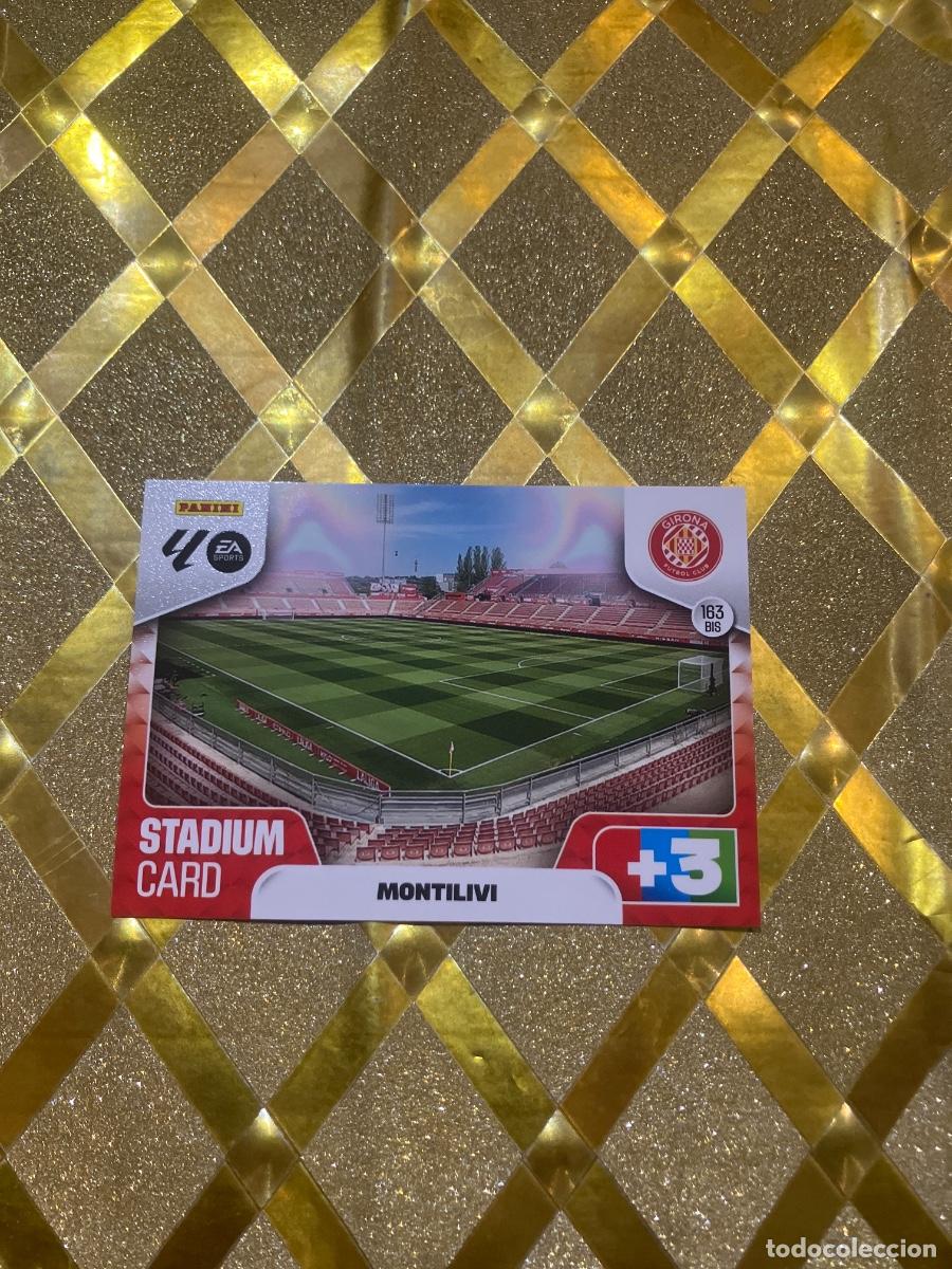 Cromos de f&uacute;tbol: CROMO DE FUTBOL NUMERO 163 BIS ESTADIO DEL GIRONA ADRENALYN XL 2025 2026 PANINI !