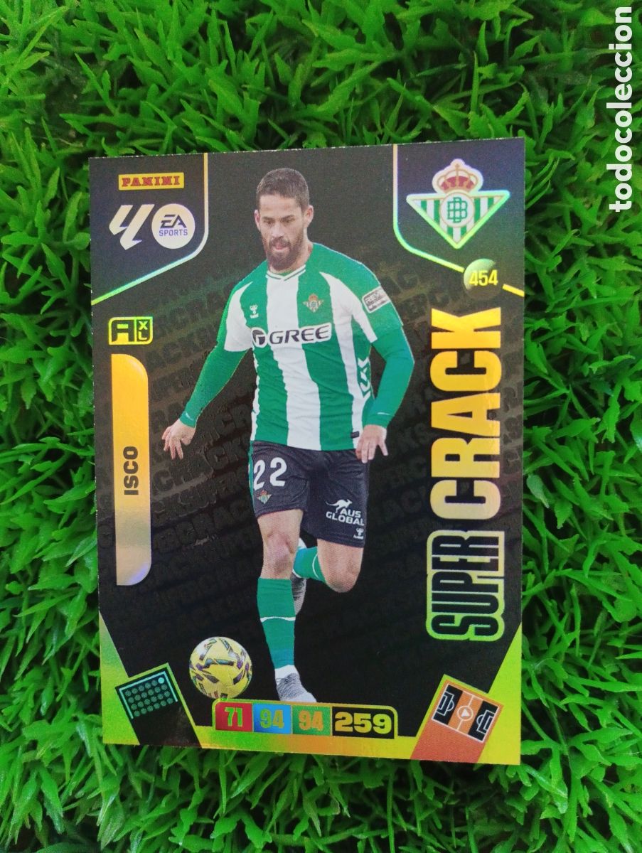 Cromos de F&uacute;tbol: Isco Betis SUPER CRACK Adrenalyn 25-26 # 454