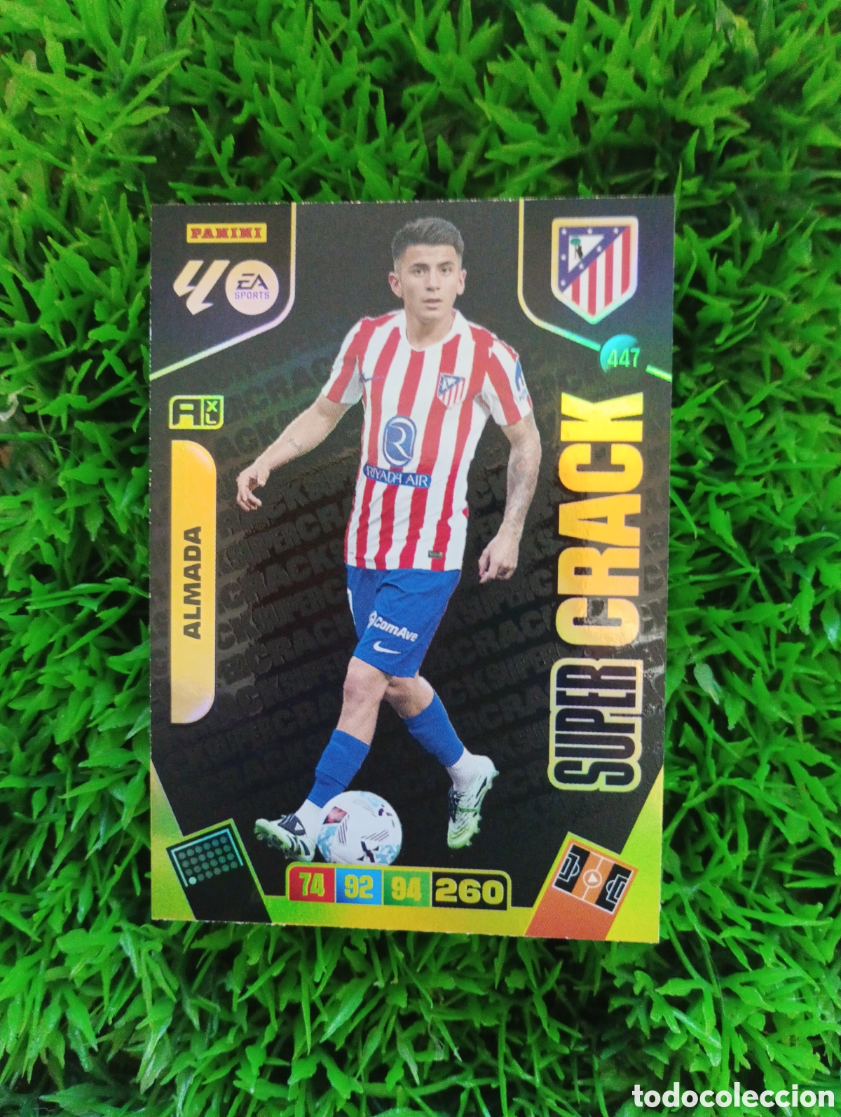 Cromos de F&uacute;tbol: Almada Atletico De Madrid SUPER CRACK Adrenalyn 25-26 # 447