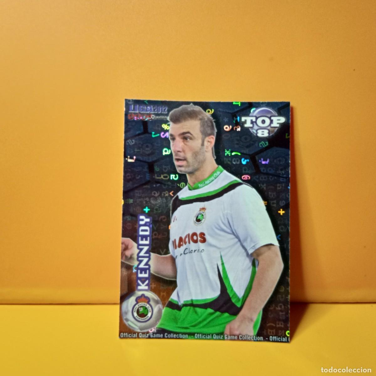 Fu&szlig;ball-Sticker: MUNDICROMO 2011 2012 11 12 BRILLO LETRAS TOP RACING DE SANTANDER KENNEDY 610