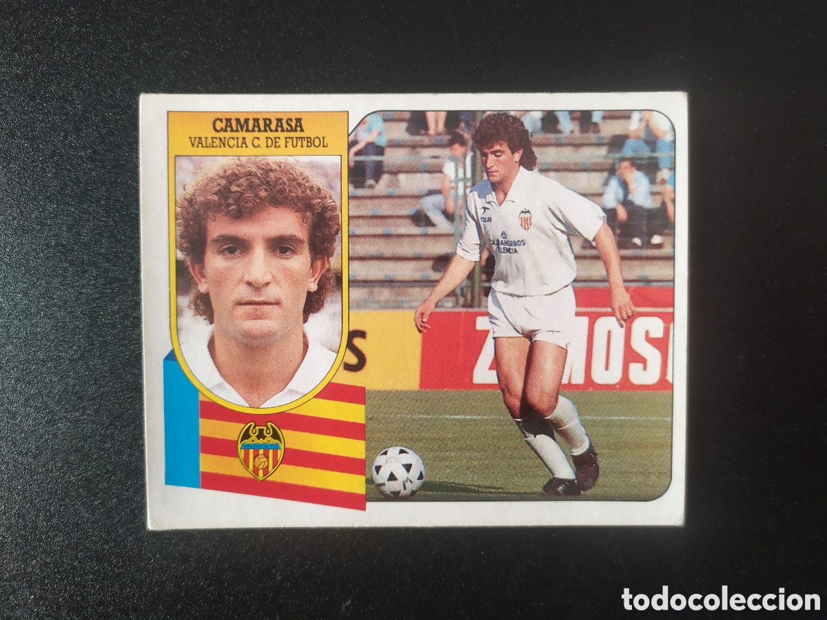 Fu&szlig;ball-Sticker: Liga este 1991 1992 91 92 Camarasa Valencia nuevo