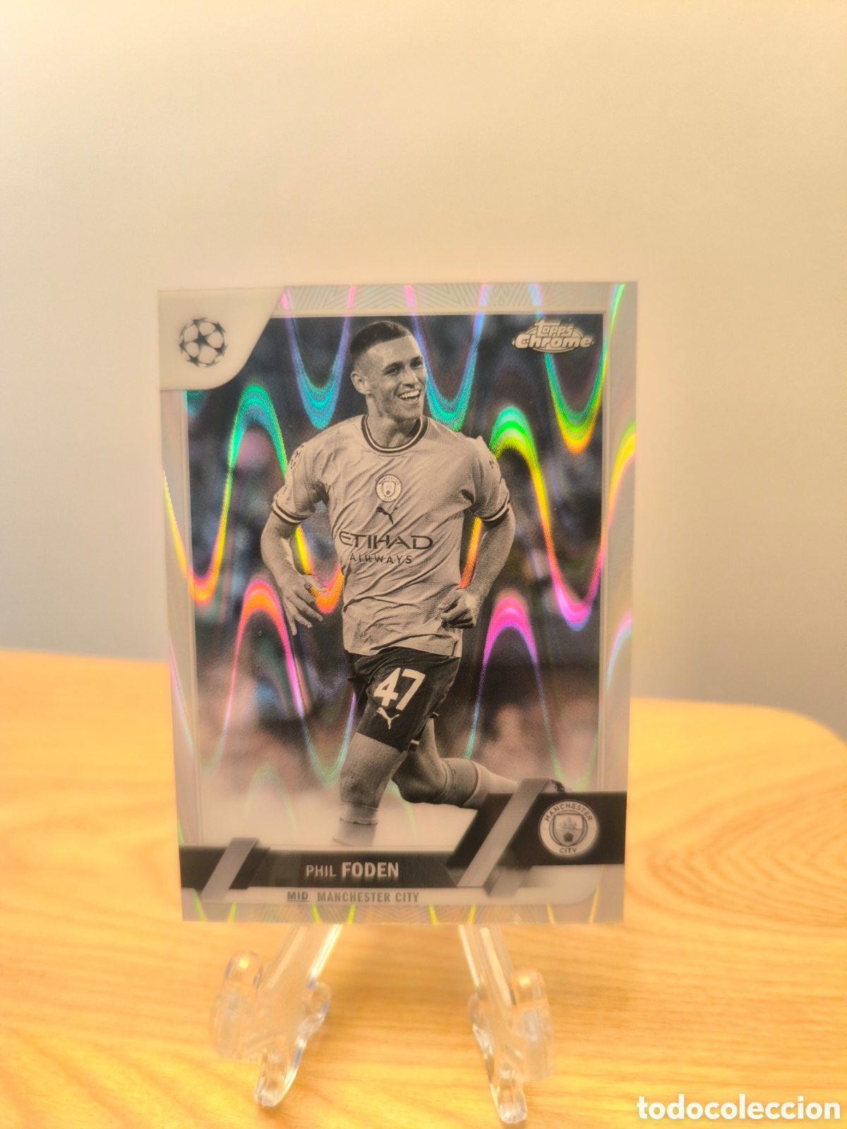 Fu&szlig;ball-Sticker: PHIL FODEN paralela Topps