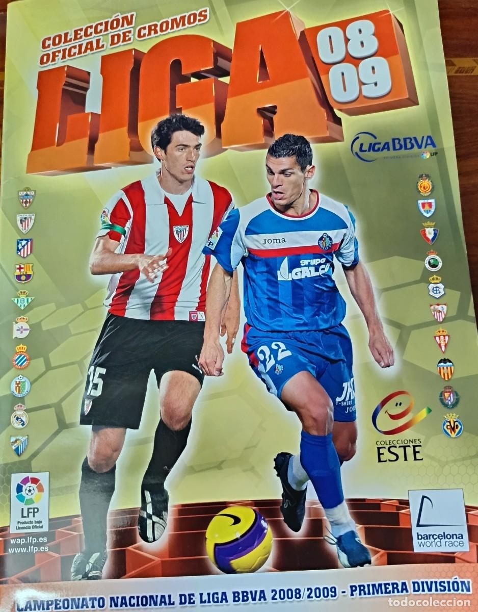 Cromos de F&uacute;tbol: Album liga 2008-2009