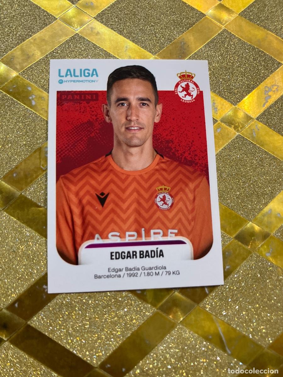 Football Stickers: CROMO DE FUTBOL NUMERO 156 EDGAR BADIA CULTURAL LEONESA LIGA HYPERMOTION 2025 2026 PANINI !