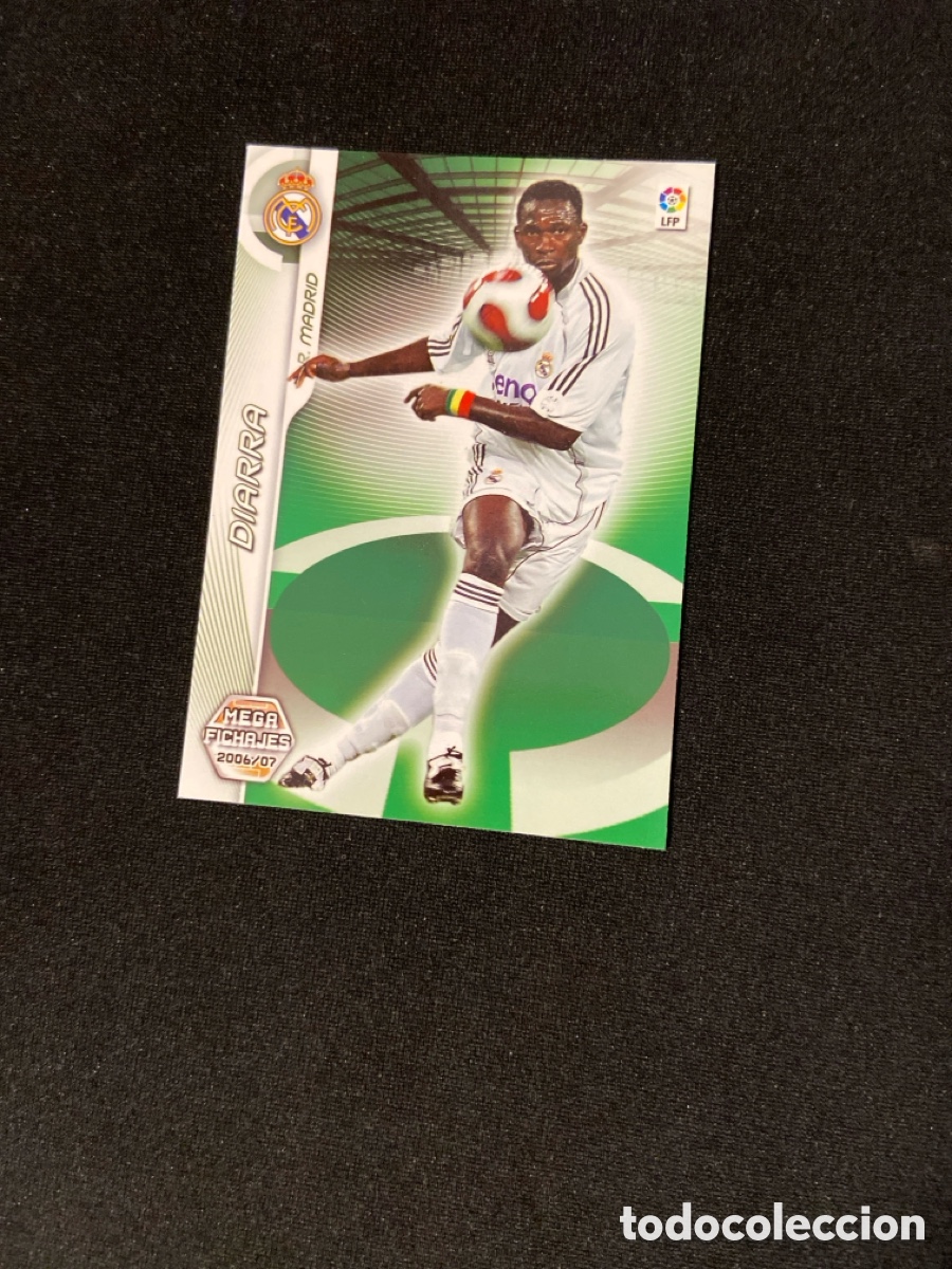 Cromos de F&uacute;tbol: DIARRA 499 MEGA FICHAJES (REAL MADRID)