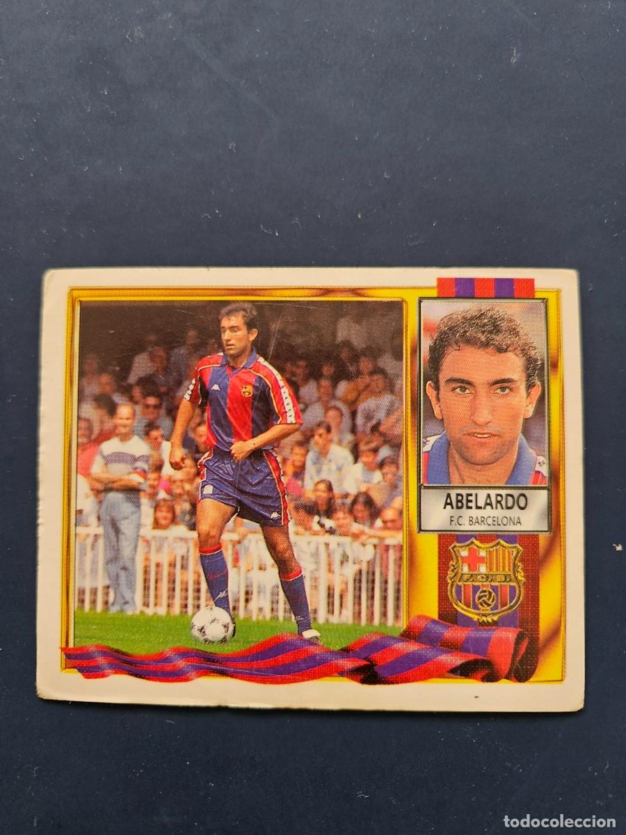 Figurine di Calcio: ABELARDO BARCELONA LIGA ESTE 95 96 1995 1996 SIN PEGAR NUNCA PEGADO