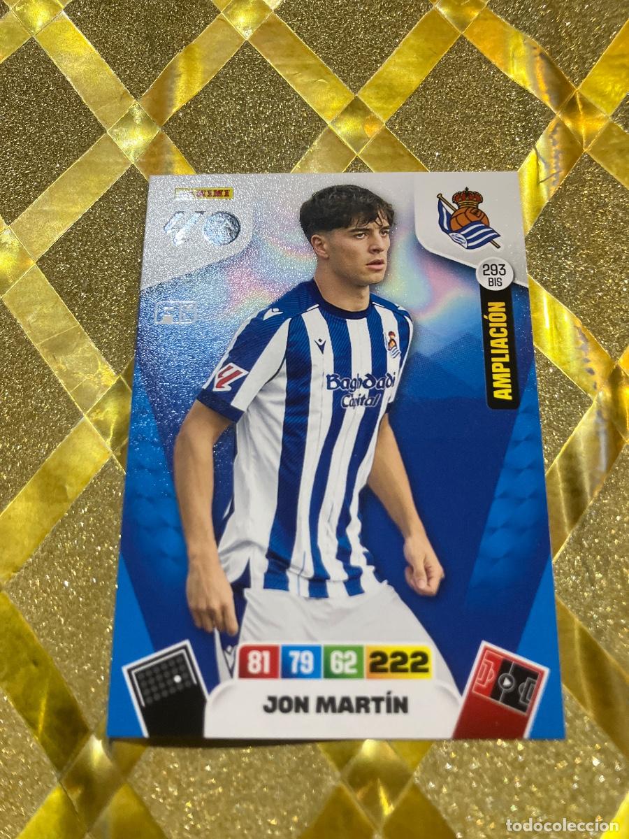 Cromos de F&uacute;tbol: CROMO DE FUTBOL NUMERO BIS 293 JON MARTIN REAL SOCIEDAD ADRENALYN XL 2025 2026 PANINI !
