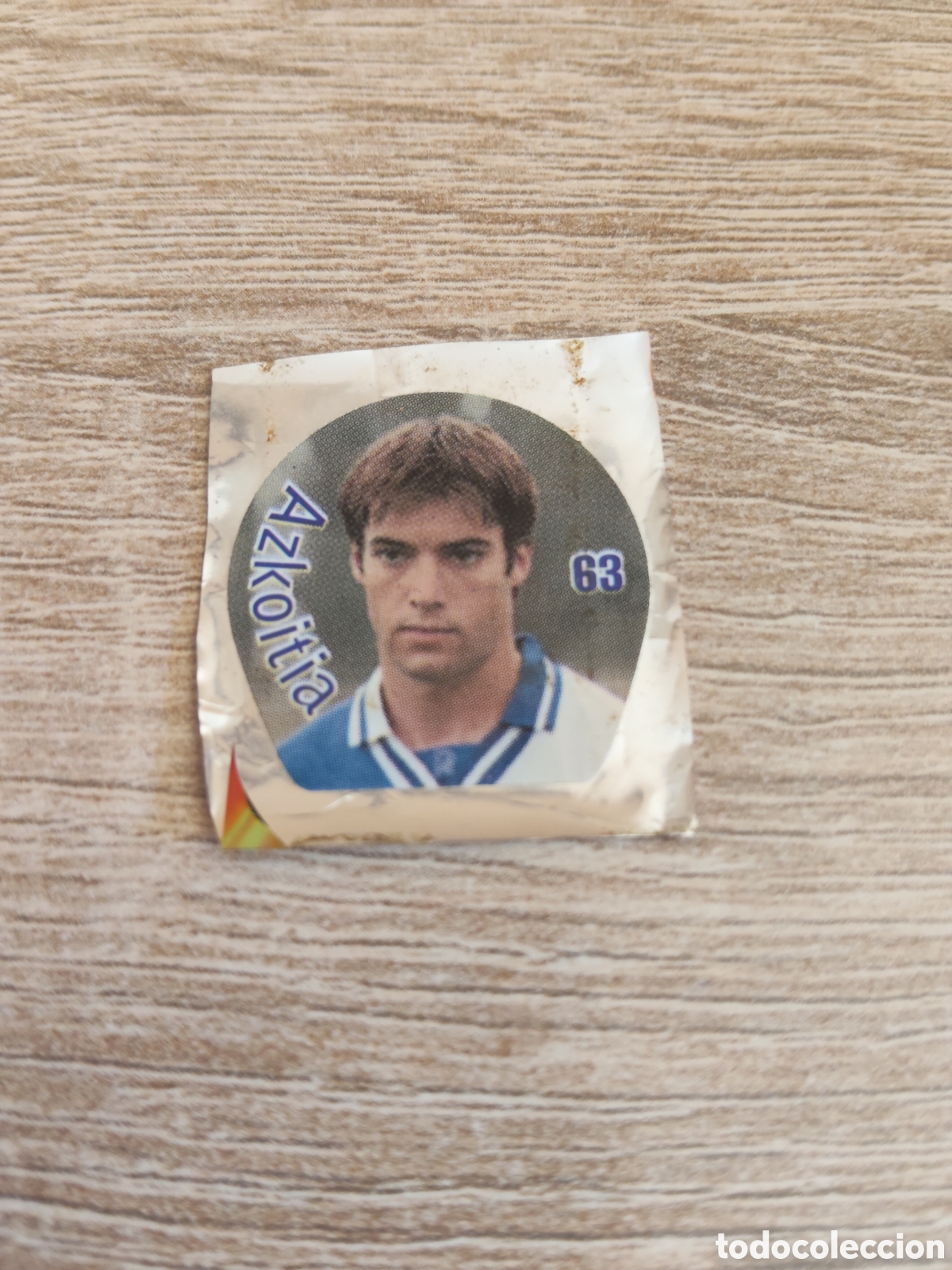 Cromos de F&uacute;tbol: Chicle boomer liga 2000 2001 00 01 63 Azkoitia Alav&eacute;s