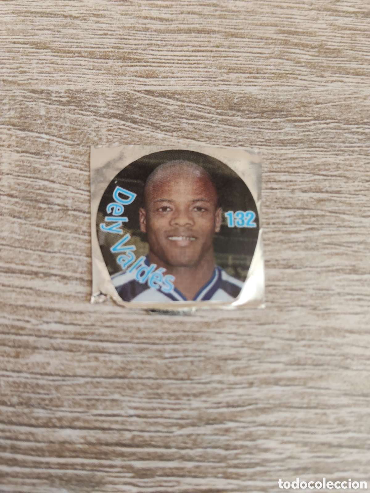 Cromos de F&uacute;tbol: Chicle boomer liga 2000 2001 00 01 132 Dely Vald&eacute;s M&aacute;laga
