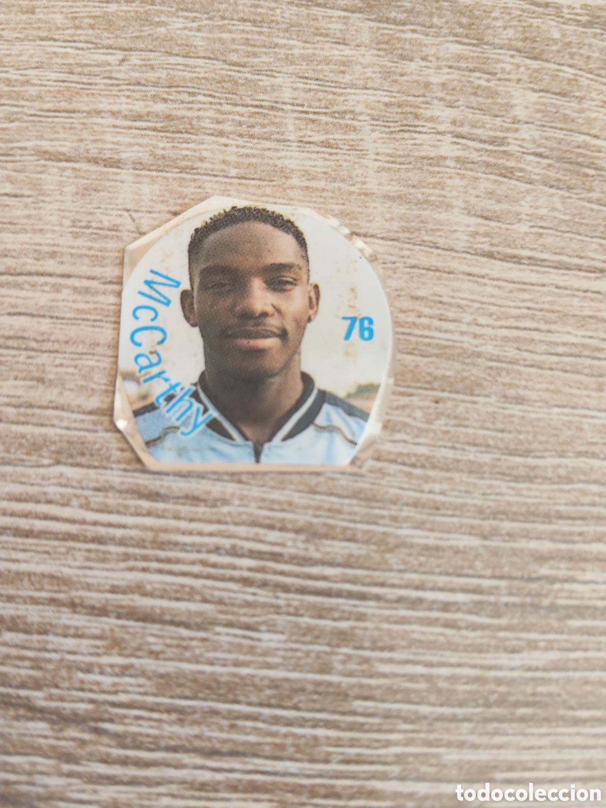 Cromos de Futebol: Chicle boomer liga 2000 2001 00 01 76 McCarthy Celta de Vigo