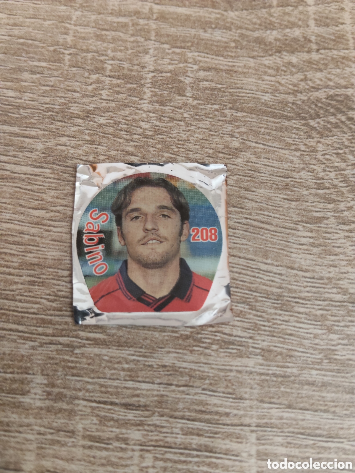 Fu&szlig;ball-Sticker: Chicle boomer liga 2000 2001 00 01 208 Sabino Osasuna