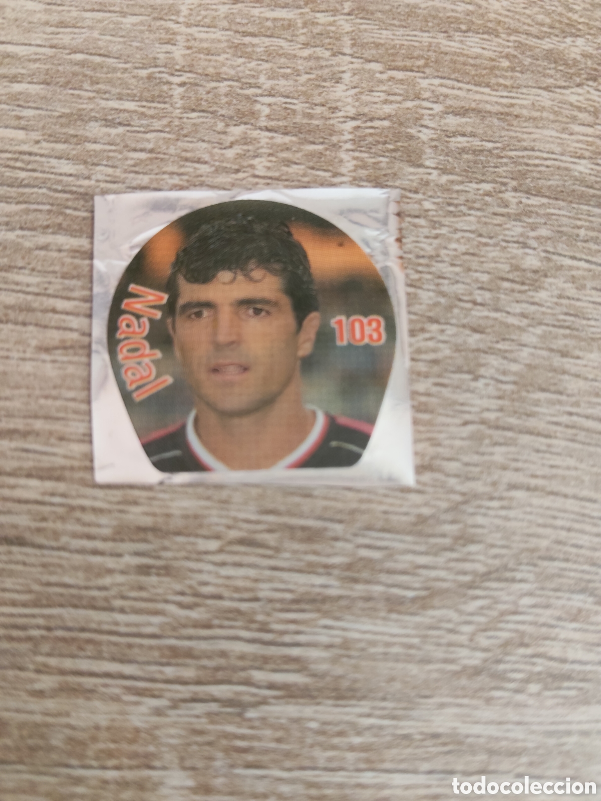 Fu&szlig;ball-Sticker: Chicle boomer liga 2000 2001 00 01 103 Nadal Mallorca