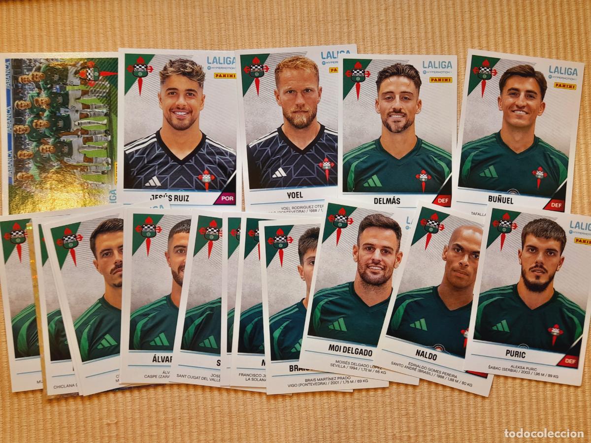 Cartes &agrave; collectionner de Football: LOTE 20 CROMOS (EQUIPO COMPLETO) RACING DE FERROL LIGA HYPERMOTION 24-25 2024 2025 SEGUNDA DIVISION