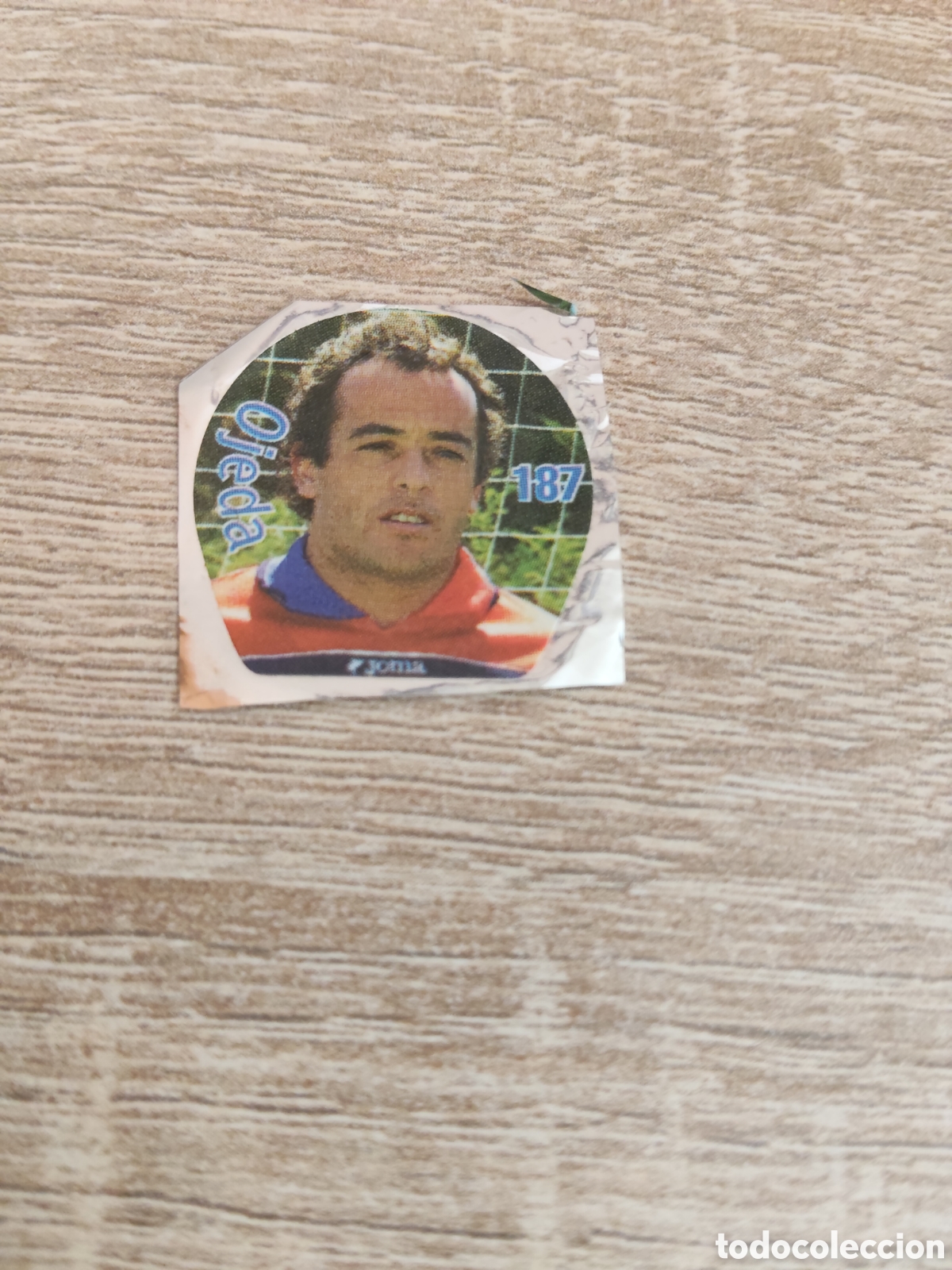 Cromos de F&uacute;tbol: Chicle boomer liga 2000 2001 00 01 137 Ojeda Numancia
