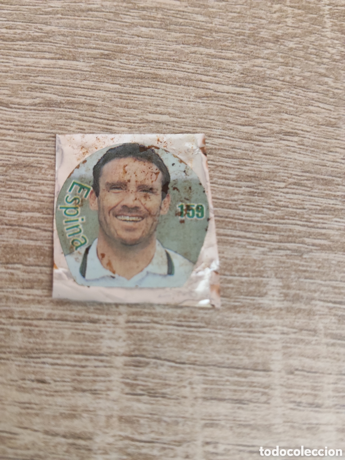 Cromos de F&uacute;tbol: Chicle boomer liga 2000 2001 00 01 159 Espina Racing de Santander