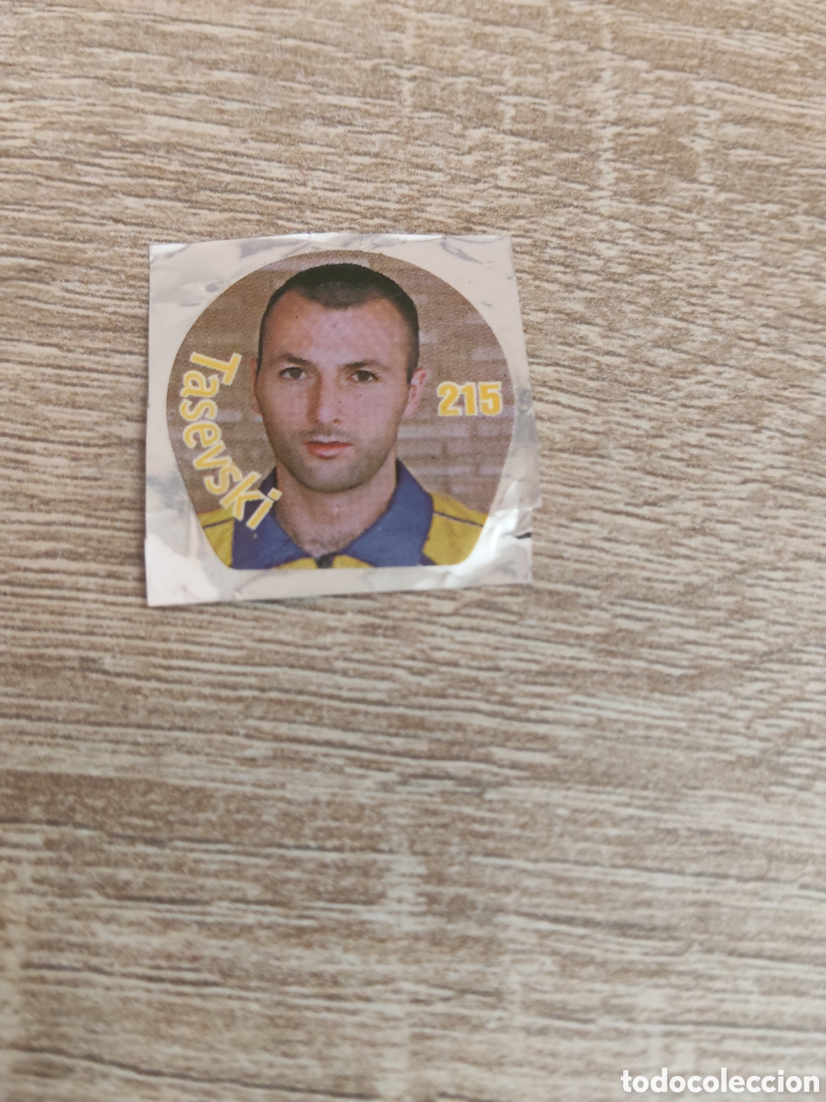 Cromos de F&uacute;tbol: Chicle boomer liga 2000 2001 00 01 215 Tasevski Villarreal