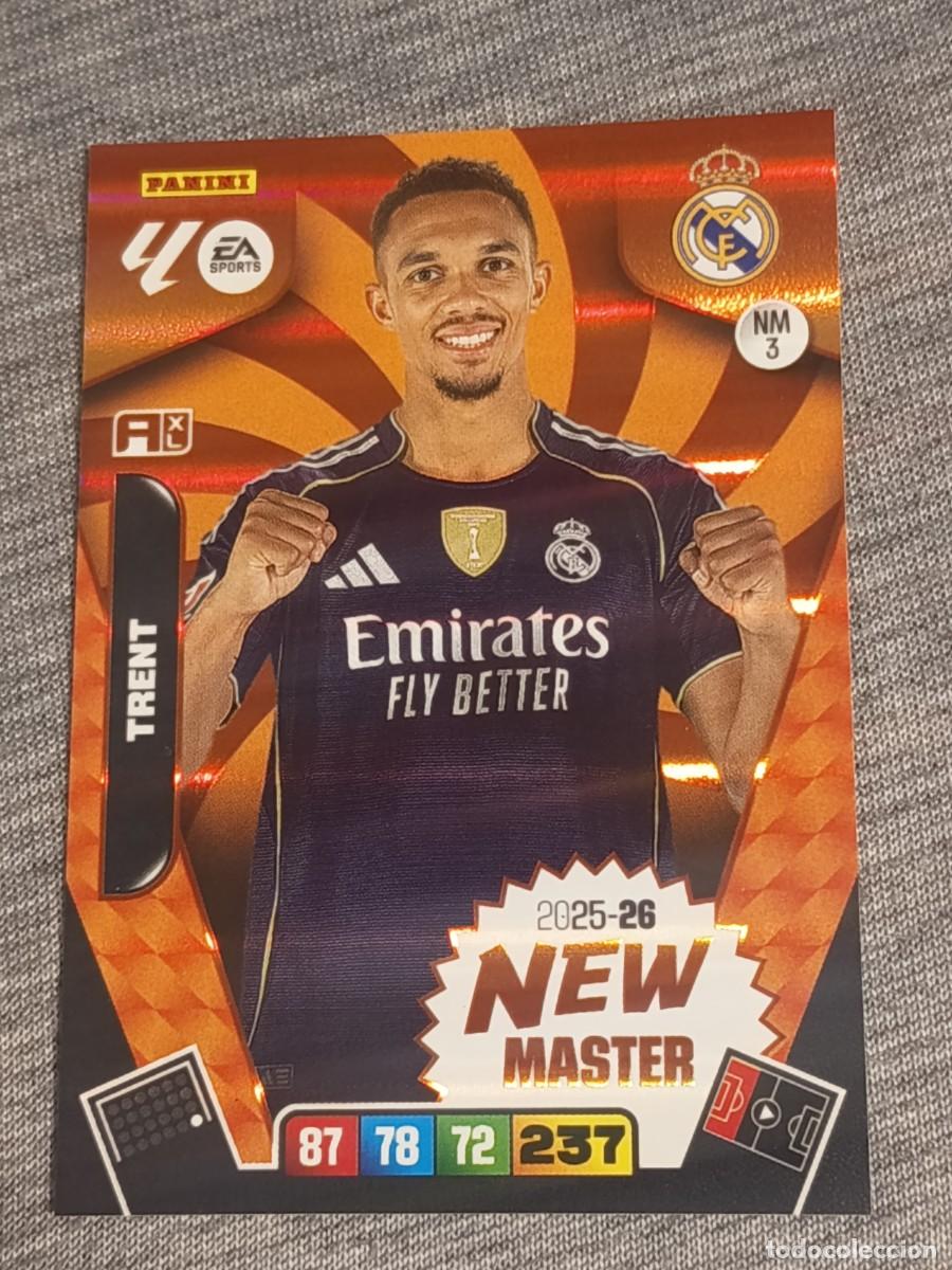 Cromos de Futebol: Adrenalyn XL 2025 2026 25 26 Card TRENT NEW MASTER 3 nuevo