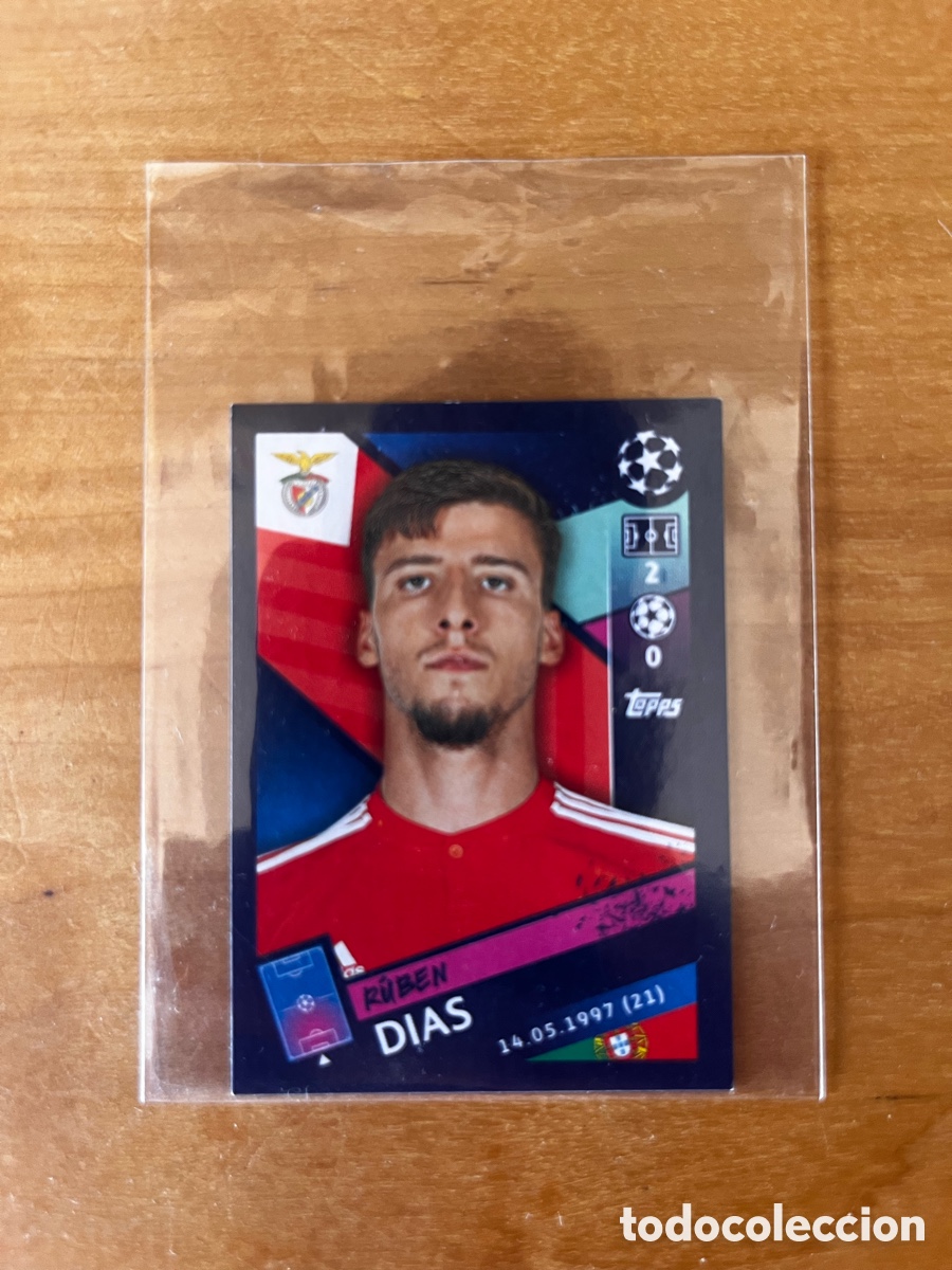Football Stickers: TOPPS CHAMPIONS LEAGUE STICKERS 18/19 RUB&Eacute;N DIAS ROOKIE