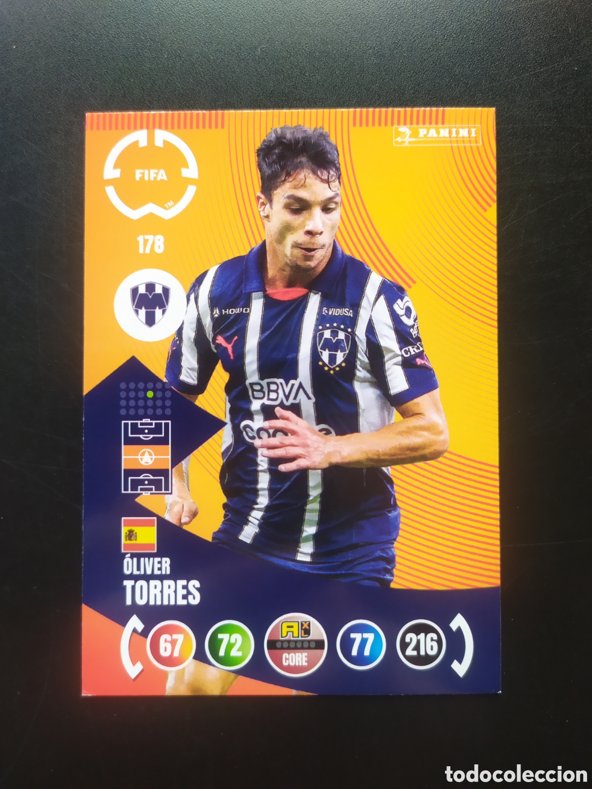 Football Stickers: FIFA CLUB WORLD CUP 2025 adrenalyn panini Oliver Torres n&deg; 178 Monterrey