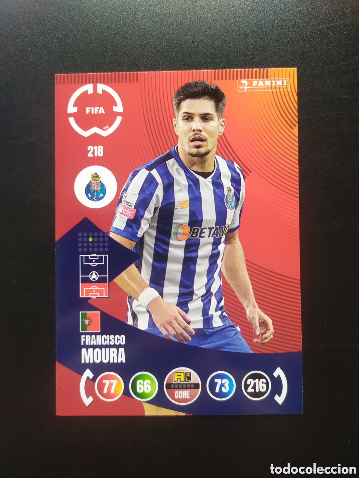 Cromos de F&uacute;tbol: FIFA CLUB WORLD CUP 2025 adrenalyn panini Moura n&deg; 218 Oporto