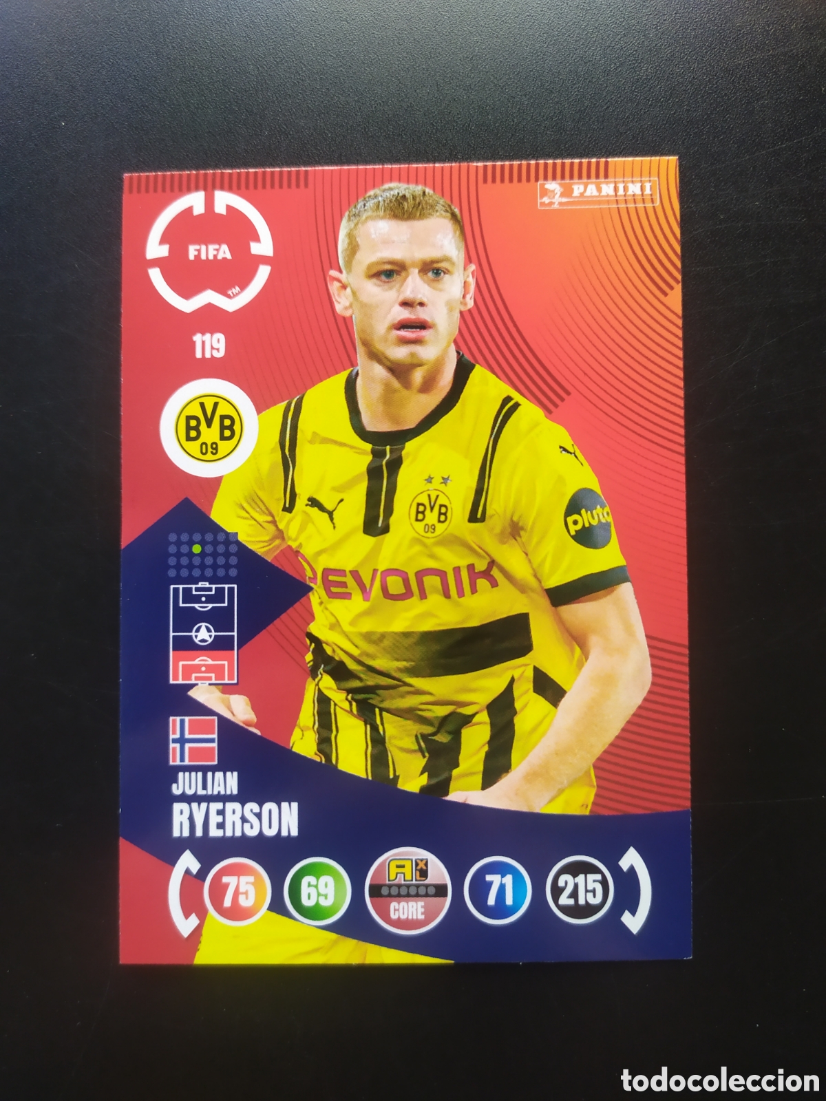 Cromos de F&uacute;tbol: FIFA CLUB WORLD CUP 2025 adrenalyn panini Ryerson n&deg; 119 Borussia Dortmund