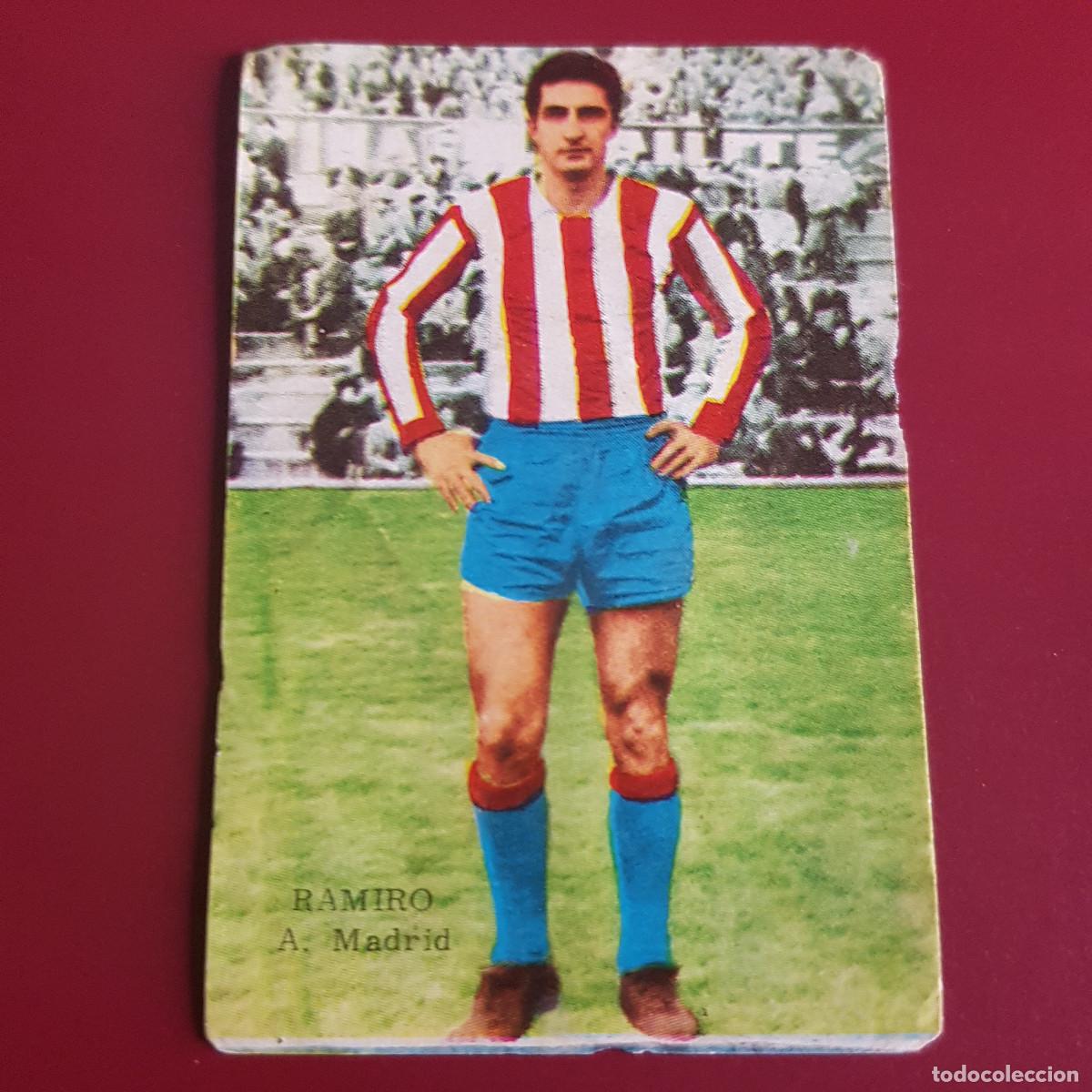 Fu&szlig;ball-Sticker: DISGRA - FHER - CAMPEONATO DE LIGA 1964 1965 - 64 65 - A MADRID - RAMIRO - NUNCA PEGADO