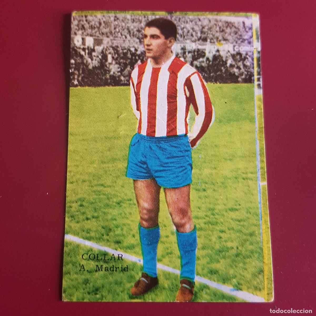 Cromos de F&uacute;tbol: DISGRA - FHER - CAMPEONATO DE LIGA 1964 1965 - 64 65 - A MADRID - COLLAR - NUNCA PEGADO