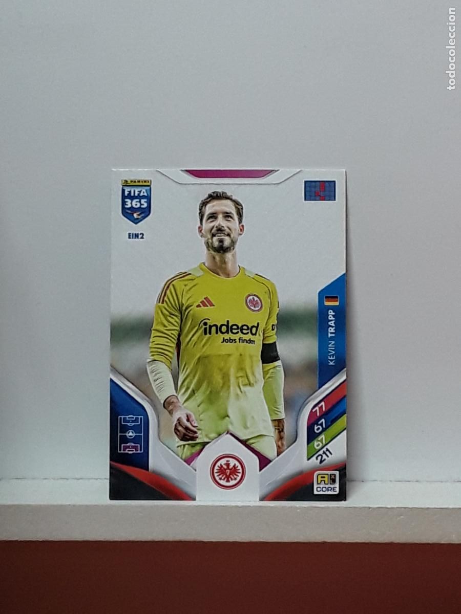 Cromos de Futebol: FIFA 365 ADRENALYN 2025 2026 25 26 ALBUM PANINI LIGA N EIN2 EIN 2 EINTRACHT FRANKFURT KEVIN TRAPP