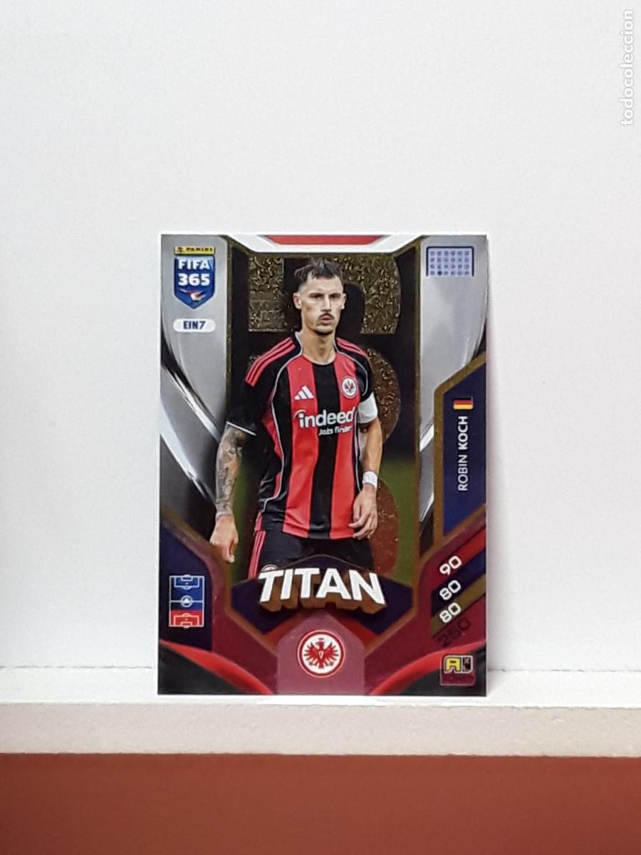 Fu&szlig;ball-Sticker: FIFA 365 ADRENALYN 2025 2026 25 26 ALBUM PANINI LIGA N EIN7 EIN 7 EINTRACHT FRANKFURT ROBIN KOCH
