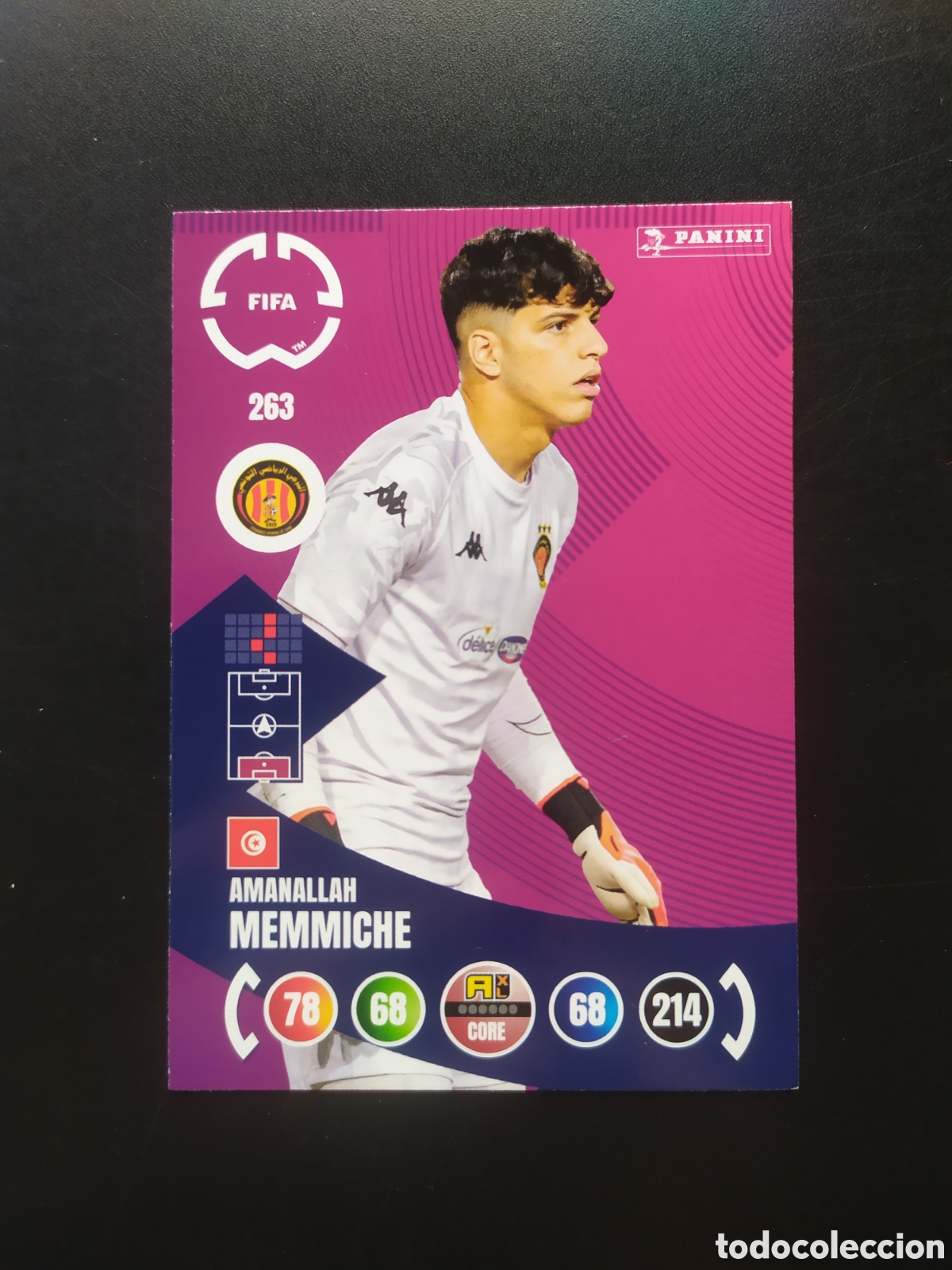 Football Stickers: FIFA CLUB WORLD CUP 2025 adrenalyn panini Memmiche n&deg; 263 Esp&eacute;rance Sportive de Tunis