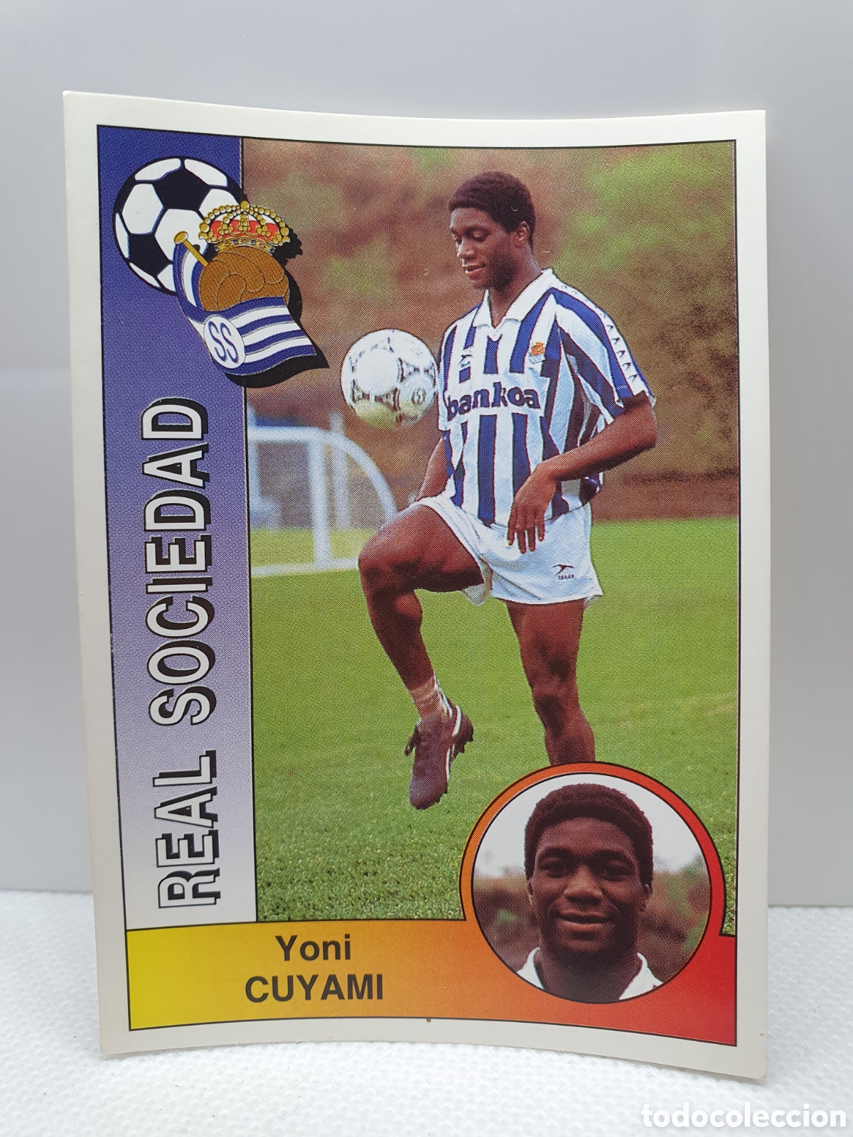 Cromos de F&uacute;tbol: ⚽️ CROMO DE FUTBOL CUYAMI REAL SOCIEDAD DE LIGA 94-95 BAR&Ccedil;A PANINI ALBUM - ESTAMPAS ADHESIVAS - CARD