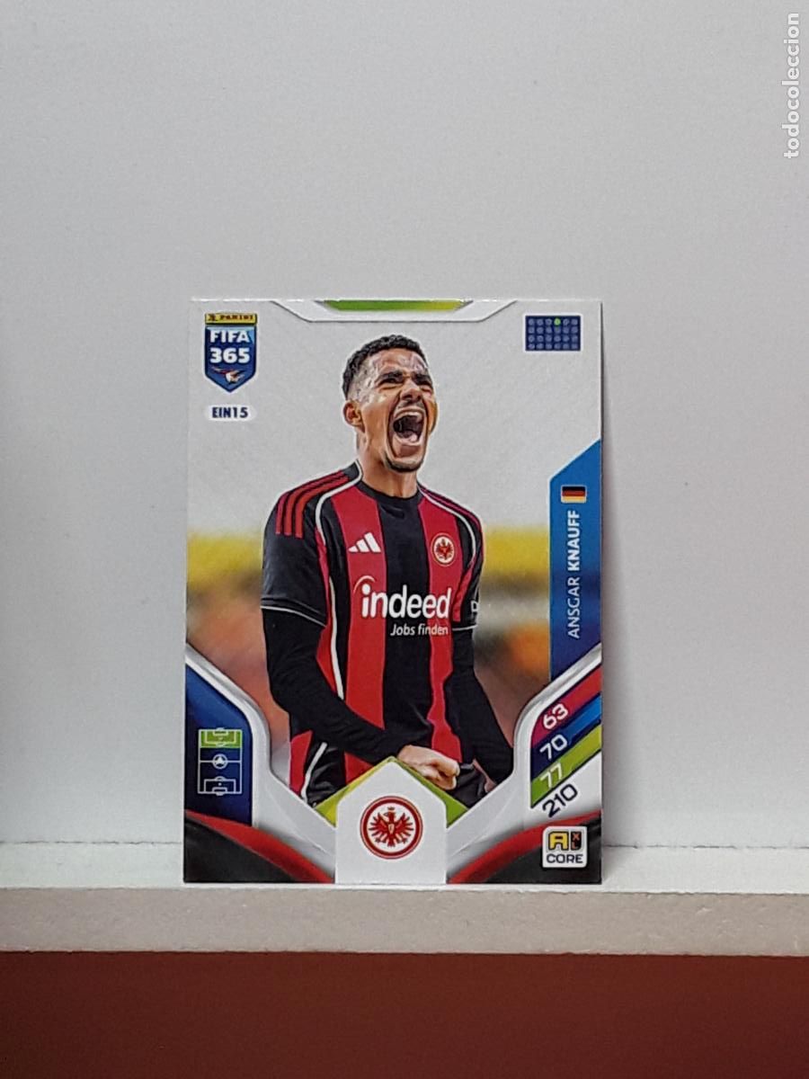 Cromos de Futebol: FIFA 365 ADRENALYN 2025 2026 25 26 ALBUM PANINI LIGA N EIN15 EIN 15 EINTRACHT FRANKFURT KNAUFF