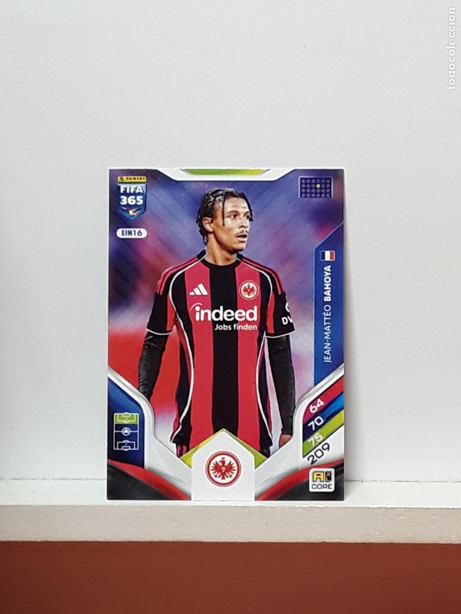 Cromos de Futebol: FIFA 365 ADRENALYN 2025 2026 25 26 ALBUM PANINI LIGA N EIN16 EIN 16 EINTRACHT FRANKFURT BAHOYA