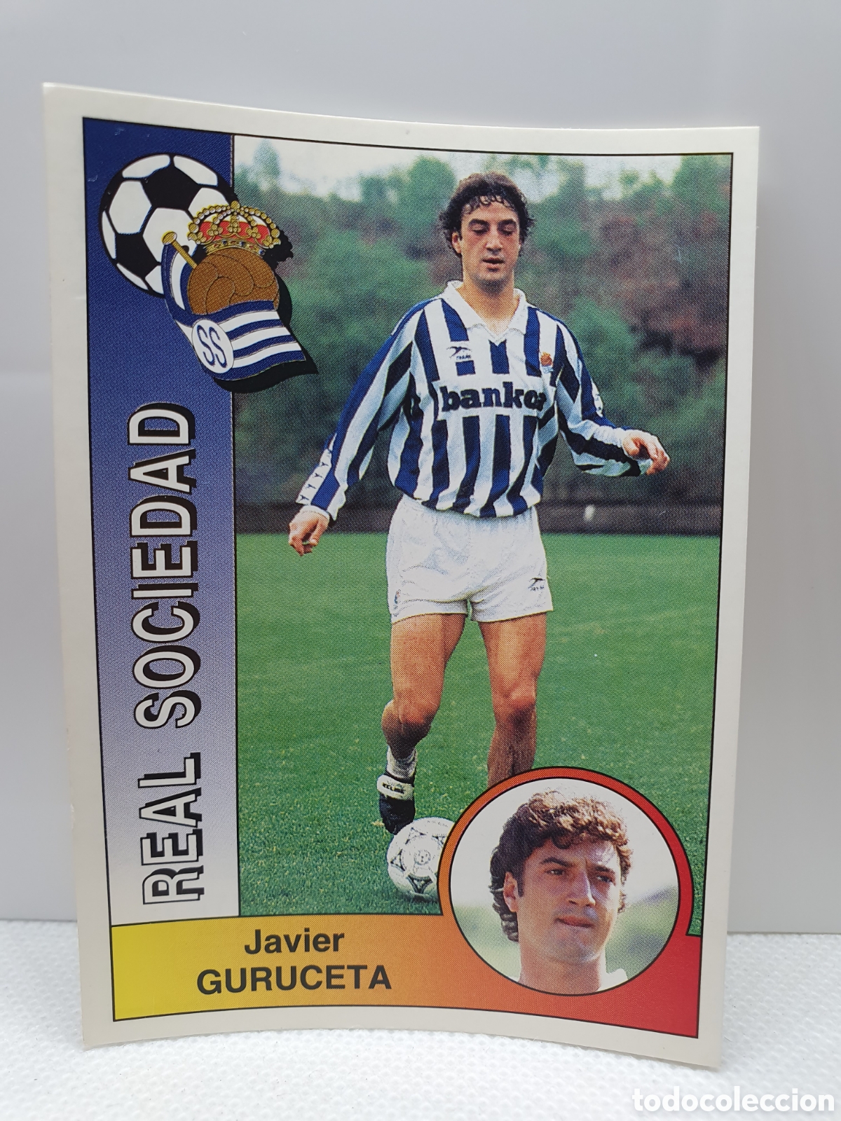 Fu&szlig;ball-Sticker: ⚽️ CROMO DE FUTBOL GURUCETA REAL SOCIEDAD DE LIGA 94-95 BAR&Ccedil;A PANINI ALBUM - ESTAMPAS ADHESIVAS