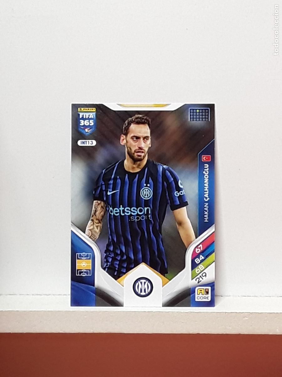 Football Stickers: FIFA 365 ADRENALYN 2025 2026 25 26 ALBUM PANINI LIGA N INT13 INT 13 INTER MILAN &Ccedil;ALHANOGLU