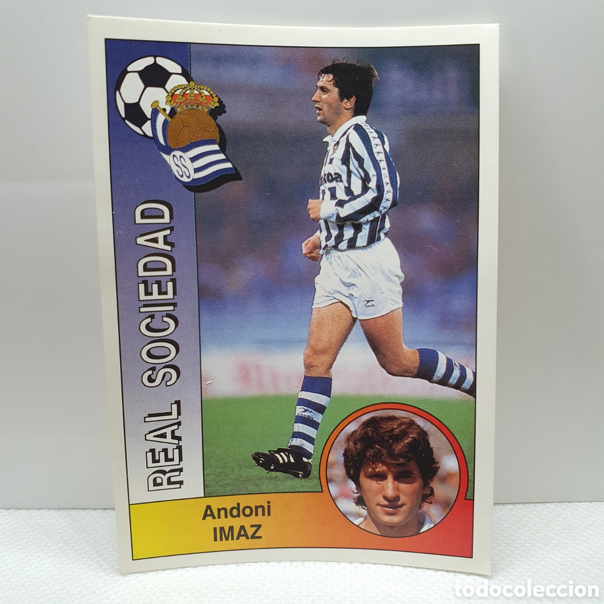 Cromos de F&uacute;tbol: ⚽️ CROMO DE FUTBOL IMAZ REAL SOCIEDAD LIGA 94-95 BAR&Ccedil;A PANINI ALBUM - ESTAMPAS ADHESIVAS - CARTAS