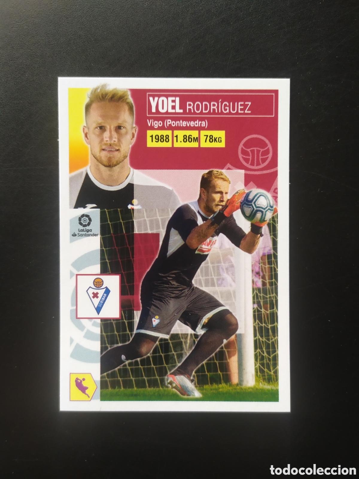 Figurine di Calcio: Liga este 2020 2021 20 21 panini Yoel n&deg; 3 Eibar