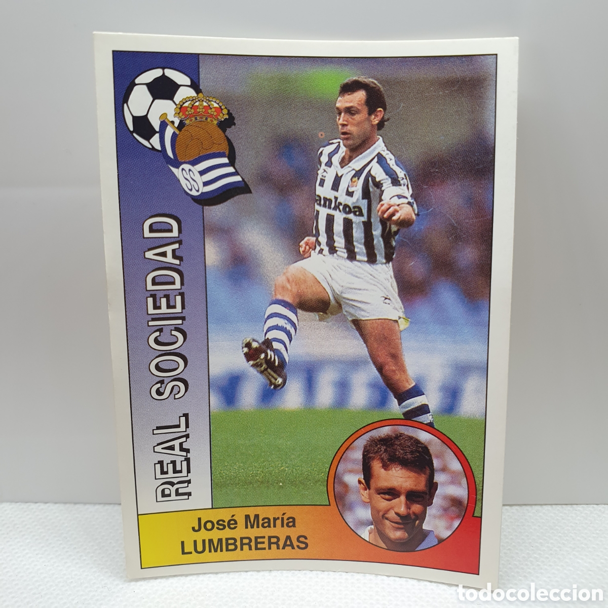 Cromos de F&uacute;tbol: ⚽️ CROMO DE FUTBOL LUMBRERAS REAL SOCIEDAD DE LIGA 94-95 BAR&Ccedil;A PANINI ALBUM - ESTAMPAS ADHESIVAS