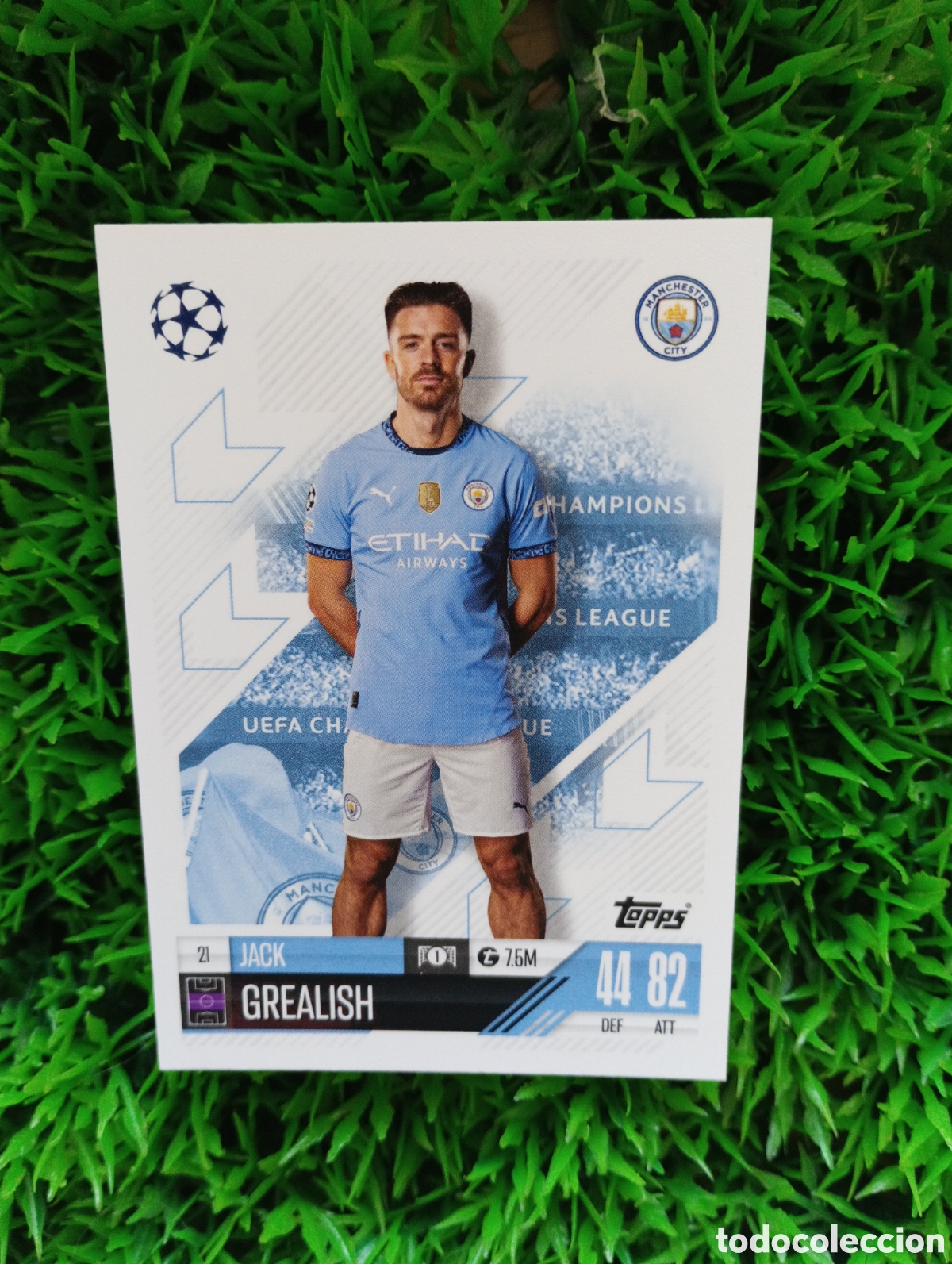 Cromos de Futebol: Grealish Manchester City Match Attax 24-25 # 21