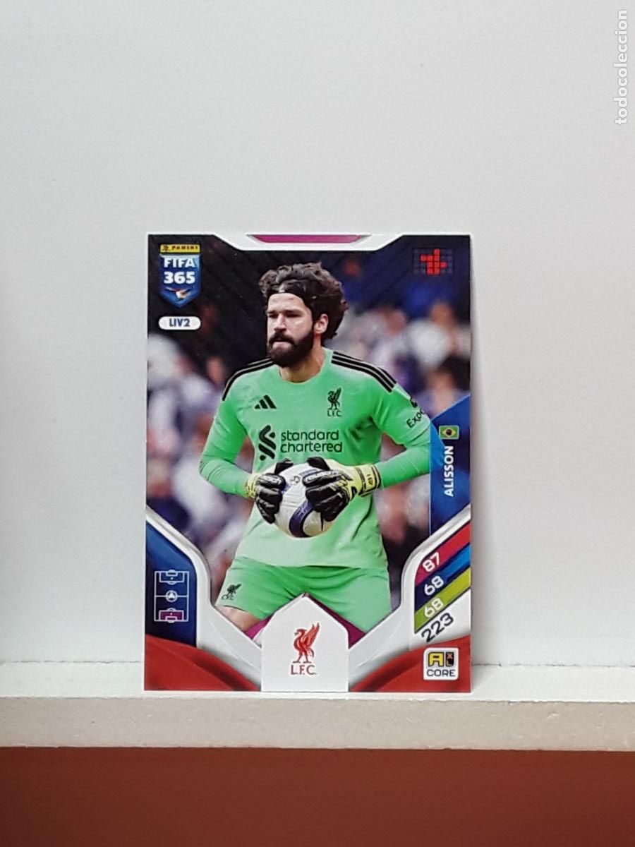 Cromos de Futebol: FIFA 365 ADRENALYN 2025 2026 25 26 ALBUM PANINI LIGA N LIV2 LIV 2 LIVERPOOL ALISSON