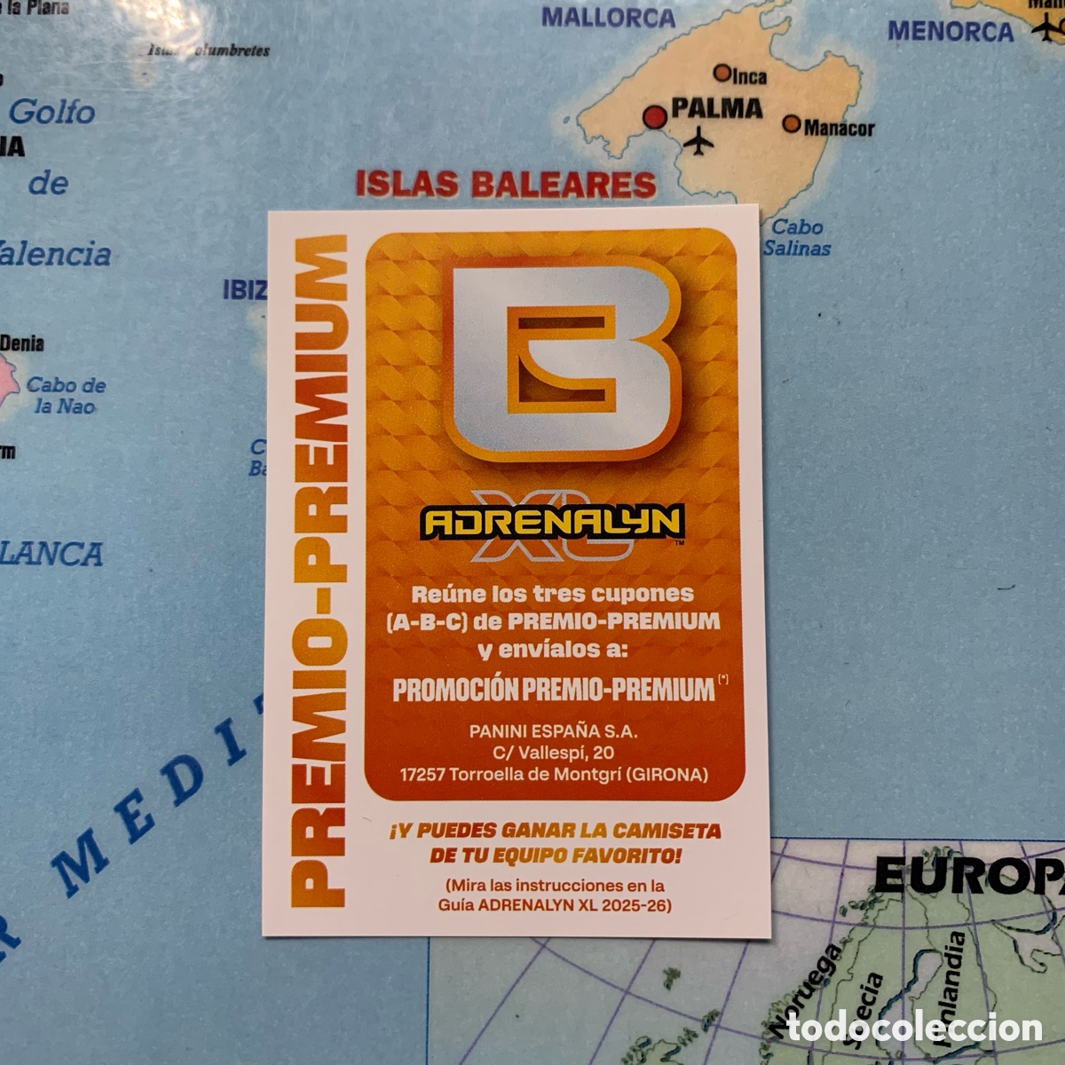 Football Stickers: Letra B Edici&oacute;n limitada premium cromo adrenalyn XL 25-26 2025-2026