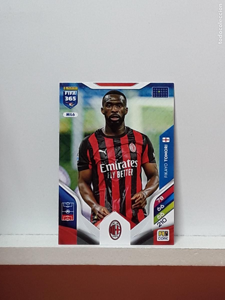 Football Stickers: FIFA 365 ADRENALYN 2025 2026 25 26 ALBUM PANINI LIGA N MIL6 MIL 6 MILAN FIKAYO TOMORI