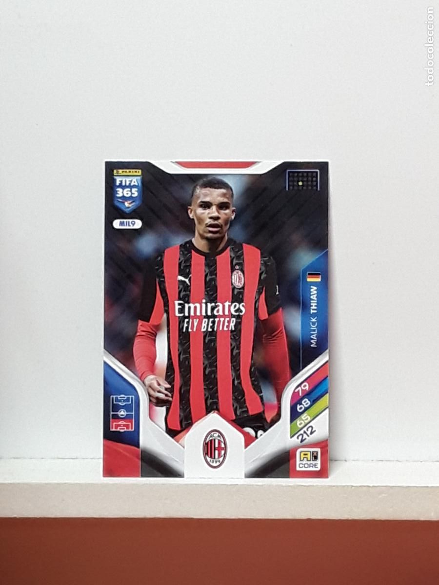Football Stickers: FIFA 365 ADRENALYN 2025 2026 25 26 ALBUM PANINI LIGA N MIL9 MIL 9 MILAN MALICK THIAW