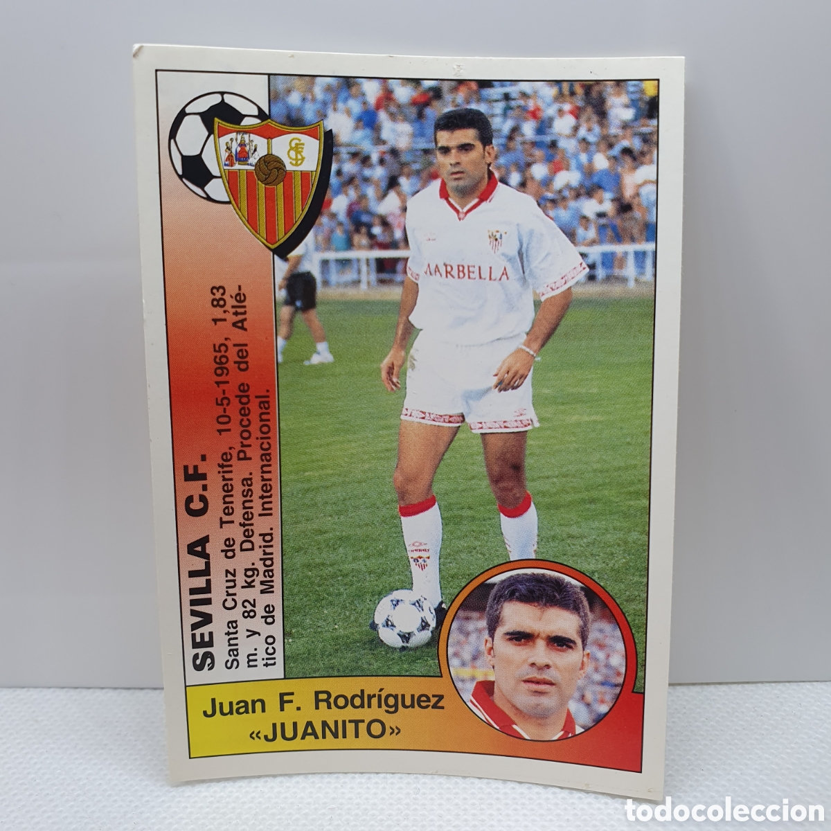 Fu&szlig;ball-Sticker: ⚽️ CROMO DE FUTBOL JUANITO SEVILLA LIGA 94-95 BAR&Ccedil;A PANINI ALBUM - ESTAMPAS ADHESIVAS - CARTAS -CARD