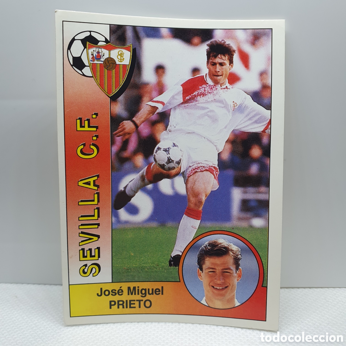 Fu&szlig;ball-Sticker: ⚽️ CROMO DE FUTBOL PRIETO SEVILLA LIGA 94-95 BAR&Ccedil;A PANINI ALBUM - ESTAMPAS ADHESIVAS - CARTAS - CARD