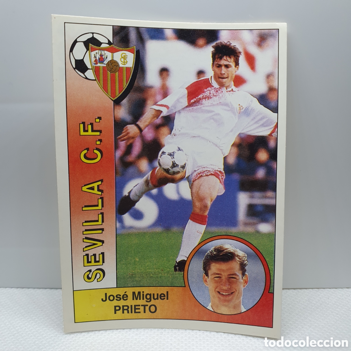 Fu&szlig;ball-Sticker: ⚽️ CROMO DE FUTBOL PRIETO SEVILLA LIGA 94-95 BAR&Ccedil;A PANINI ALBUM - ESTAMPAS ADHESIVAS - CARTAS - CARD
