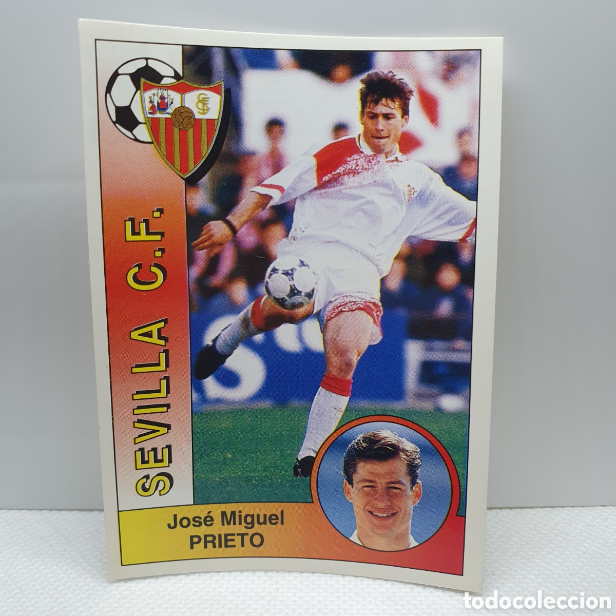 Fu&szlig;ball-Sticker: ⚽️ CROMO DE FUTBOL PRIETO SEVILLA LIGA 94-95 BAR&Ccedil;A PANINI ALBUM - ESTAMPAS ADHESIVAS - CARTAS - CARD