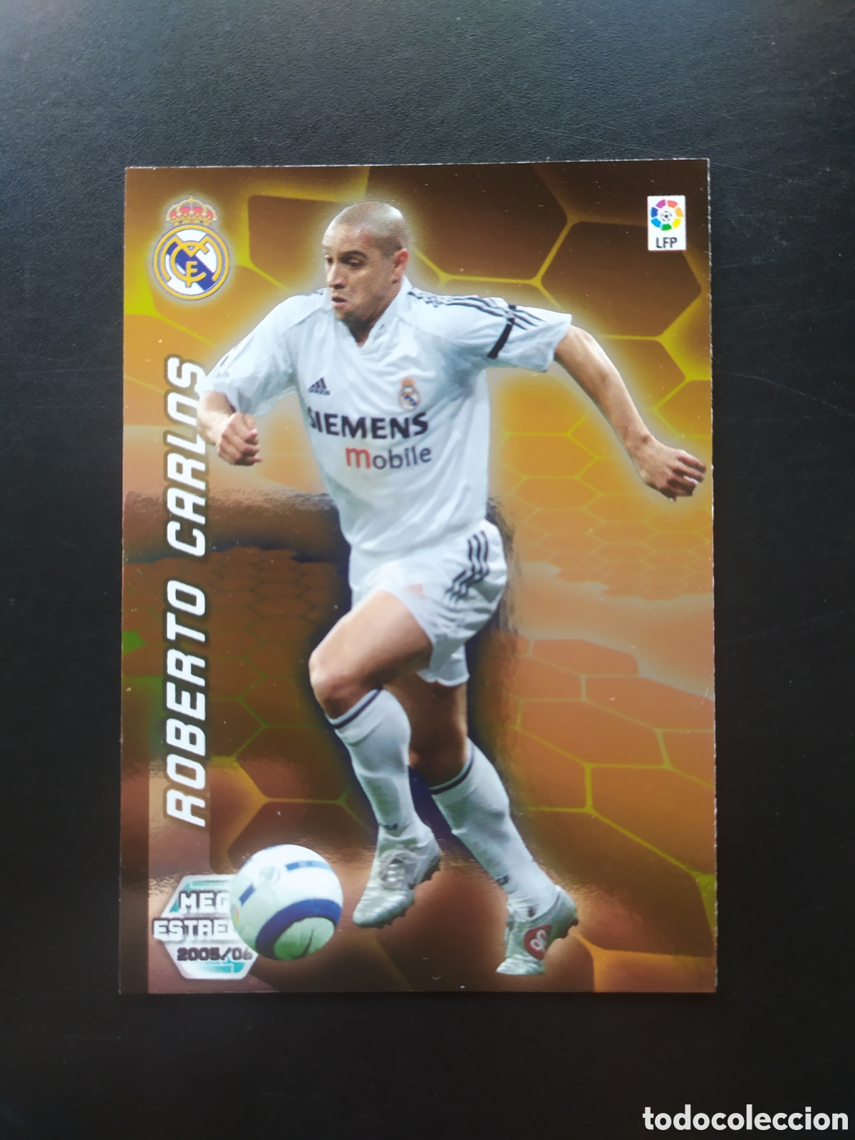 Football Stickers: Megacracks 2005 2006 05 06 panini Roberto Carlos estrellas n&deg; 371 Real Madrid